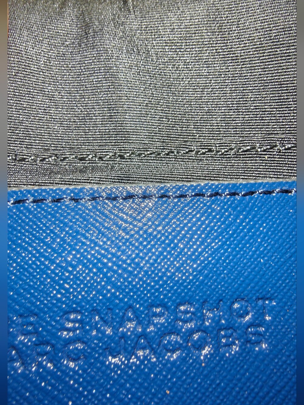 Marc Jacobs Snapshot Camera Bag in Blue Sea Multi - Picture 10 of 10